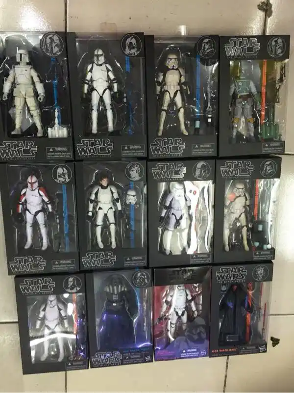 black series 6 inch figures