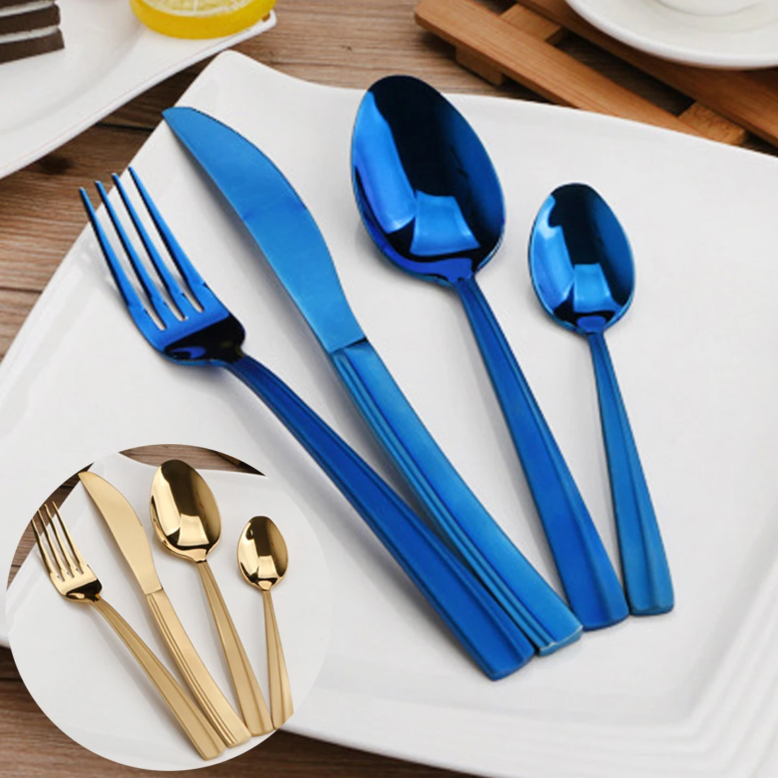 4Pcs/set 24 Pattern European Knife Dinnerware 304 Stainless Steel Western Cutlery Set Kitchen Food Tableware Dinner
4Pcs/set 24 Pattern European Knife Dinnerware 304 Stainless Steel Western Cutlery Set Kitchen Food Tableware Dinner