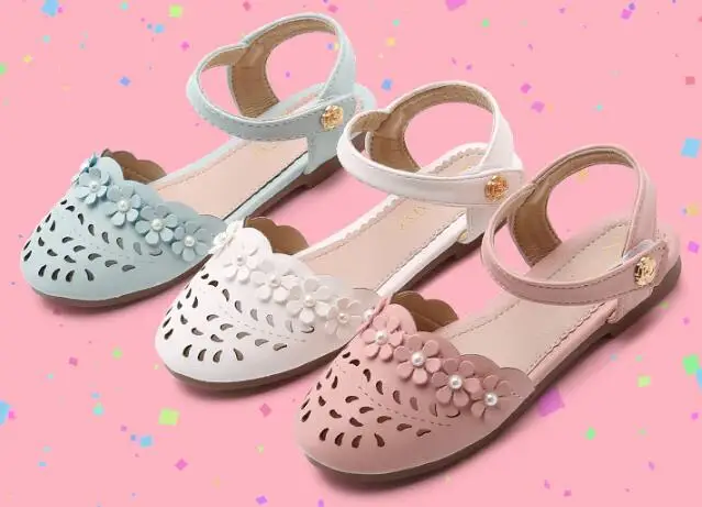 Girls Sandals 2018 Spring Summer New Girl Baotou Flowers Baby Princess Sandals Beef Soft bottom Non-slip Sandals
Girls Sandals 2018 Spring Summer New Girl Baotou Flowers Baby Princess Sandals Beef Soft bottom Non-slip Sandals