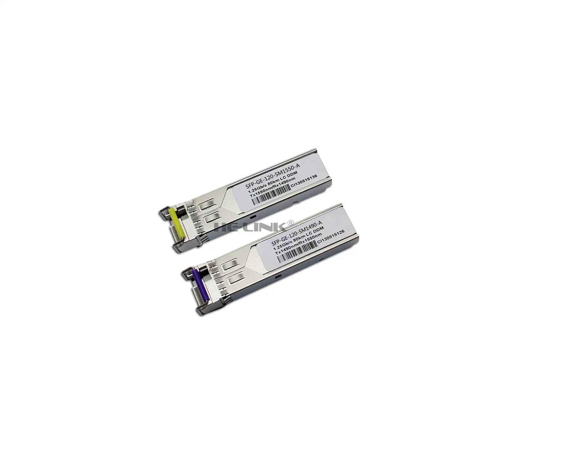 LODFIBER SFP-GE-120-SM1490-A/SFP-GE-120-SM1550-A H-3-C Compatible 1.25G 1490/1550nm BiDi 120km Transceiver
LODFIBER SFP-GE-120-SM1490-A/SFP-GE-120-SM1550-A H-3-C Compatible 1.25G 1490/1550nm BiDi 120km Transceiver