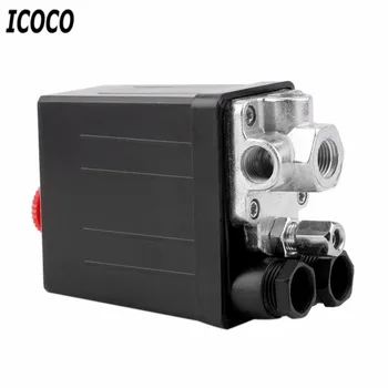 Air Compressor Pressure Switch Control Valve 90 -120 PSI 240V16A Auto Control Load/Unload Switch Heavy Duty Pump Switch
Air Compressor Pressure Switch Control Valve 90 -120 PSI 240V16A Auto Control Load/Unload Switch Heavy Duty Pump Switch