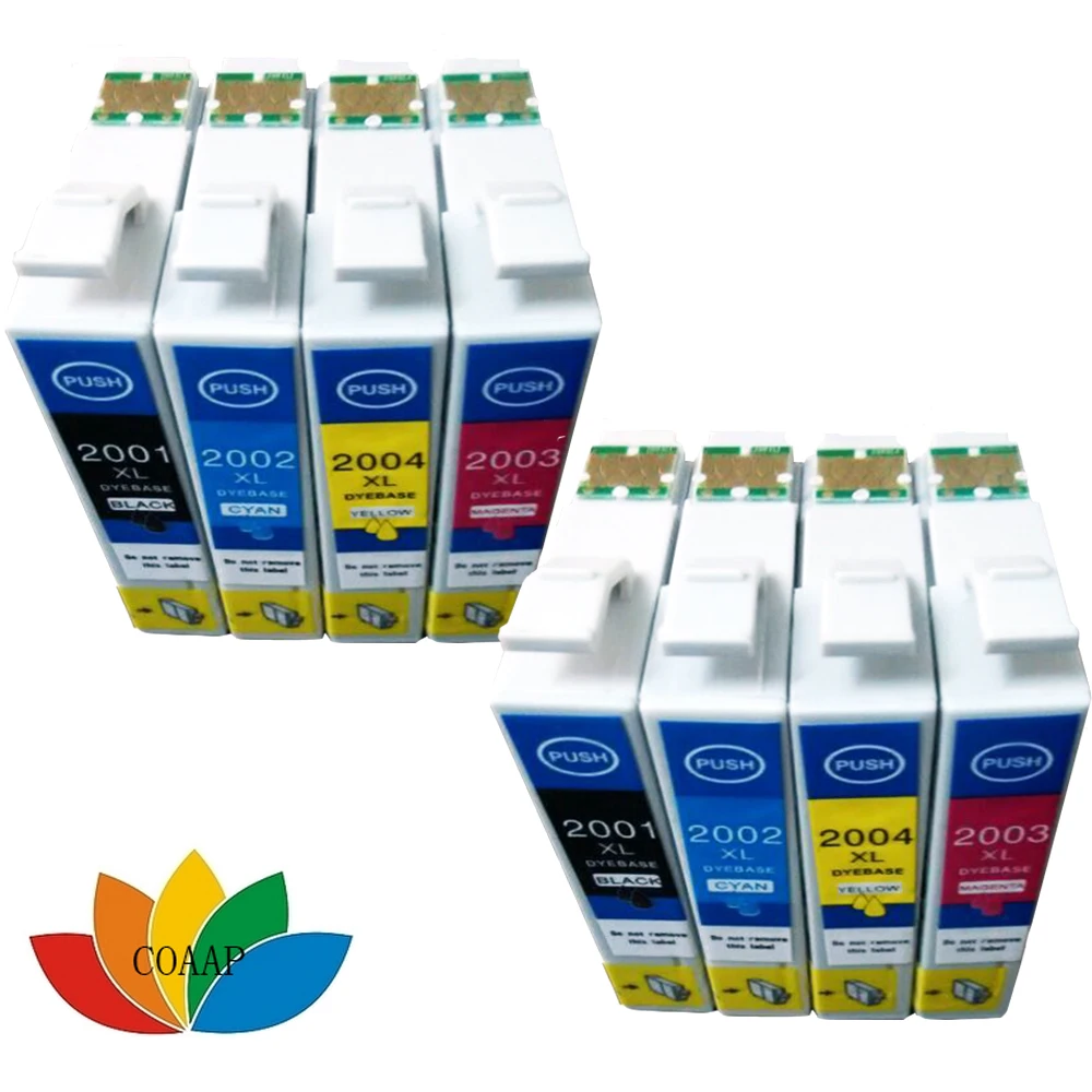 Free shipping T200 XL T2001 T2002 T2003 T2004 Compatible ink cartridge for EPSON Home XP-310 XP-200 XP-300 XP-400 XP-410 Printer
Free shipping T200 XL T2001 T2002 T2003 T2004 Compatible ink cartridge for EPSON Home XP-310 XP-200 XP-300 XP-400 XP-410 Printer