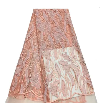 Sequins African Lace Fabric For Wedding Party Dress 2019 New Quality French Embroidered Mesh Cloth Fabric
Sequins African Lace Fabric For Wedding Party Dress 2019 New Quality French Embroidered Mesh Cloth Fabric