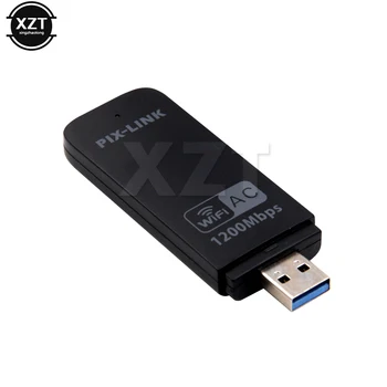 Portable Wireless USB3.0 Network card Adapter 1200M 2.4 / 5GHz Dual-band WiFi Router Support Client And AP Operation Modes
Portable Wireless USB3.0 Network card Adapter 1200M 2.4 / 5GHz Dual-band WiFi Router Support Client And AP Operation Modes