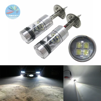 2pcs Super Bright High Power 8000K Light Blue H1 20-SMD Fog Lights Lamps Bulbs Car LED Daytime Running Light DRL Repacement
2pcs Super Bright High Power 8000K Light Blue H1 20-SMD Fog Lights Lamps Bulbs Car LED Daytime Running Light DRL Repacement