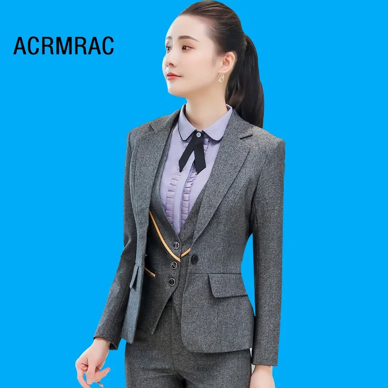 Women suits Slim spring Long sleeve jacket Pants OL Formal Women pants suits Woman set suits 8860
Women suits Slim spring Long sleeve jacket Pants OL Formal Women pants suits Woman set suits 8860