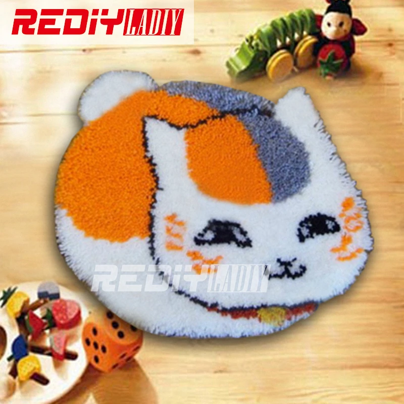 Latch Hook Rug Kits Acrylic Yarn Embroidery Cushion DIY Carpet Rug Powerful Cat Pre-Printed Canvas Wall Tapestry Home Decor Gif
Latch Hook Rug Kits Acrylic Yarn Embroidery Cushion DIY Carpet Rug Powerful Cat Pre-Printed Canvas Wall Tapestry Home Decor Gif