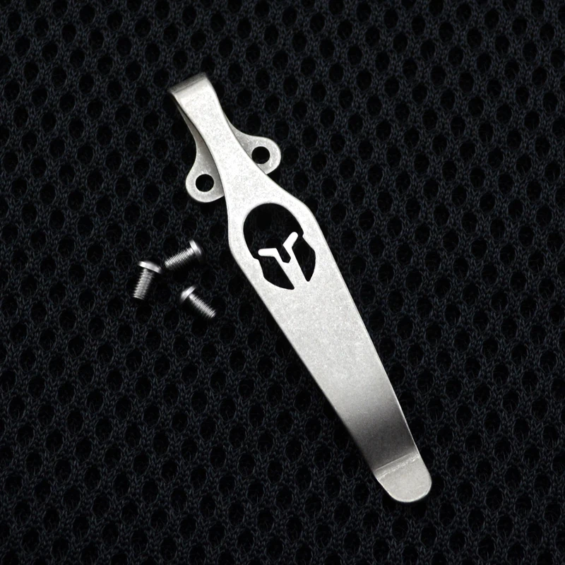 

Sparta EDC New Knife Button Pocket Clip Material TC4 Titanium Alloy Knife Clip Belt Flashlight K Sheath Pocket Clip For Knife