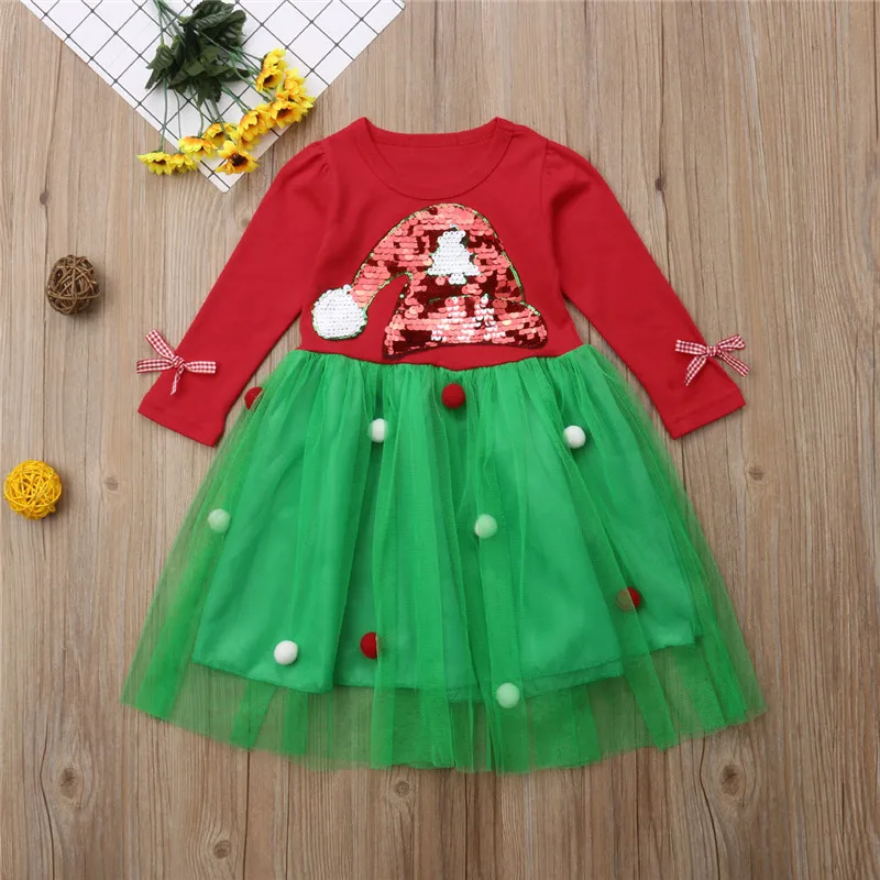 Toddler Kid Xmas Dress Baby girl Green Red Christmas hat Sequins Pageant Princess Party Tutu Dresse Christmas Dress
Toddler Kid Xmas Dress Baby girl Green Red Christmas hat Sequins Pageant Princess Party Tutu Dresse Christmas Dress
