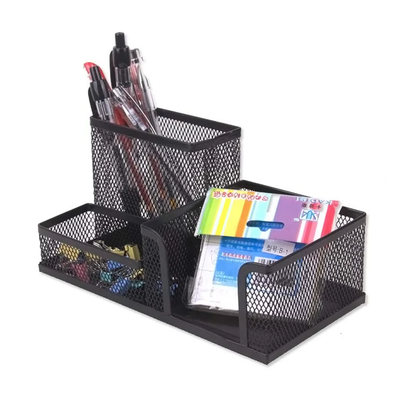 Metal Organizer Mesh Desk Organizer Table 3 Cell Jewelry Storage Box Drawer Pencil Pen Holder for Neatening Tools -30
Metal Organizer Mesh Desk Organizer Table 3 Cell Jewelry Storage Box Drawer Pencil Pen Holder for Neatening Tools -30