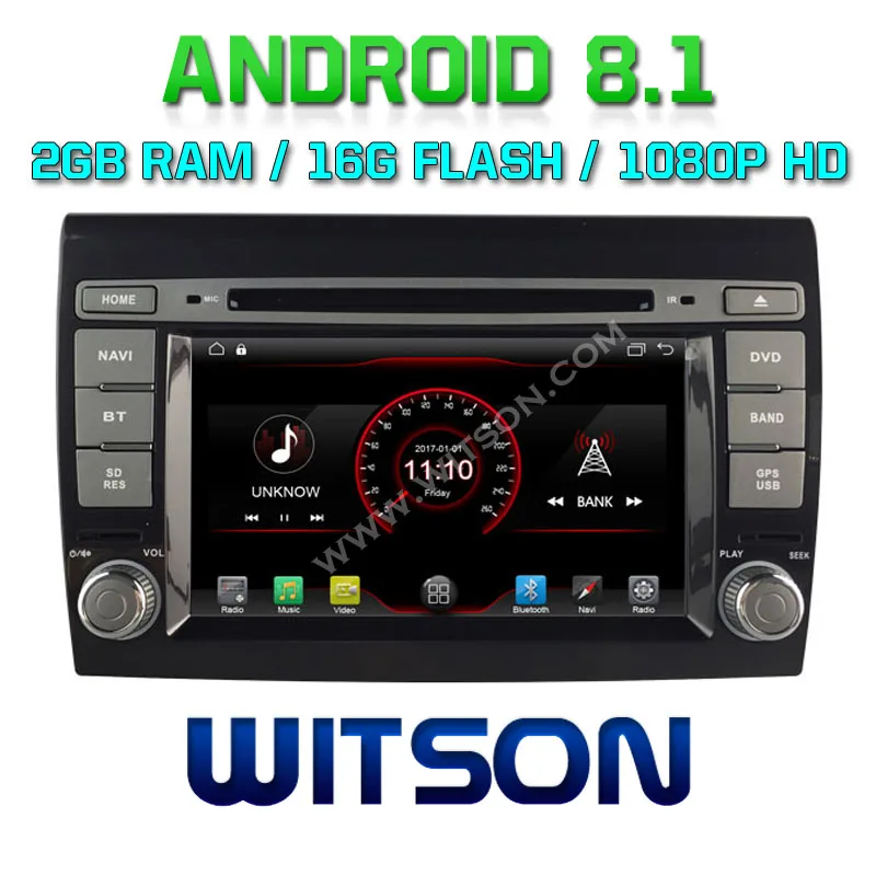 WITSON Android 8.1 car dvd player For FIAT BRAVO Built-in OBD Function Mirror Link for Android Mobile+iPhone
WITSON Android 8.1 car dvd player For FIAT BRAVO Built-in OBD Function Mirror Link for Android Mobile+iPhone