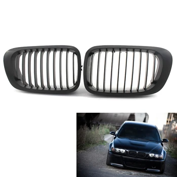 Pair Matte Black Front Sport Grille Grill Kidney for BMW E46 2D 2 Door Coupe Convertible 99-02 M3 2001-2006 Pre-Facelift
Pair Matte Black Front Sport Grille Grill Kidney for BMW E46 2D 2 Door Coupe Convertible 99-02 M3 2001-2006 Pre-Facelift