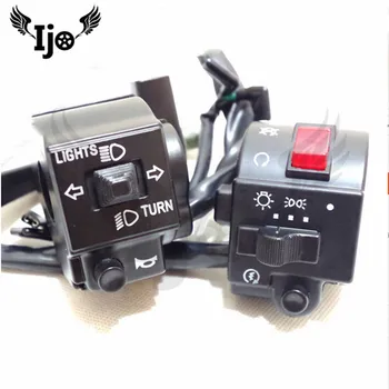 black multi-function horn turn signal light headlight power button moto controller scooter motorbike control motorcycle switch
black multi-function horn turn signal light headlight power button moto controller scooter motorbike control motorcycle switch