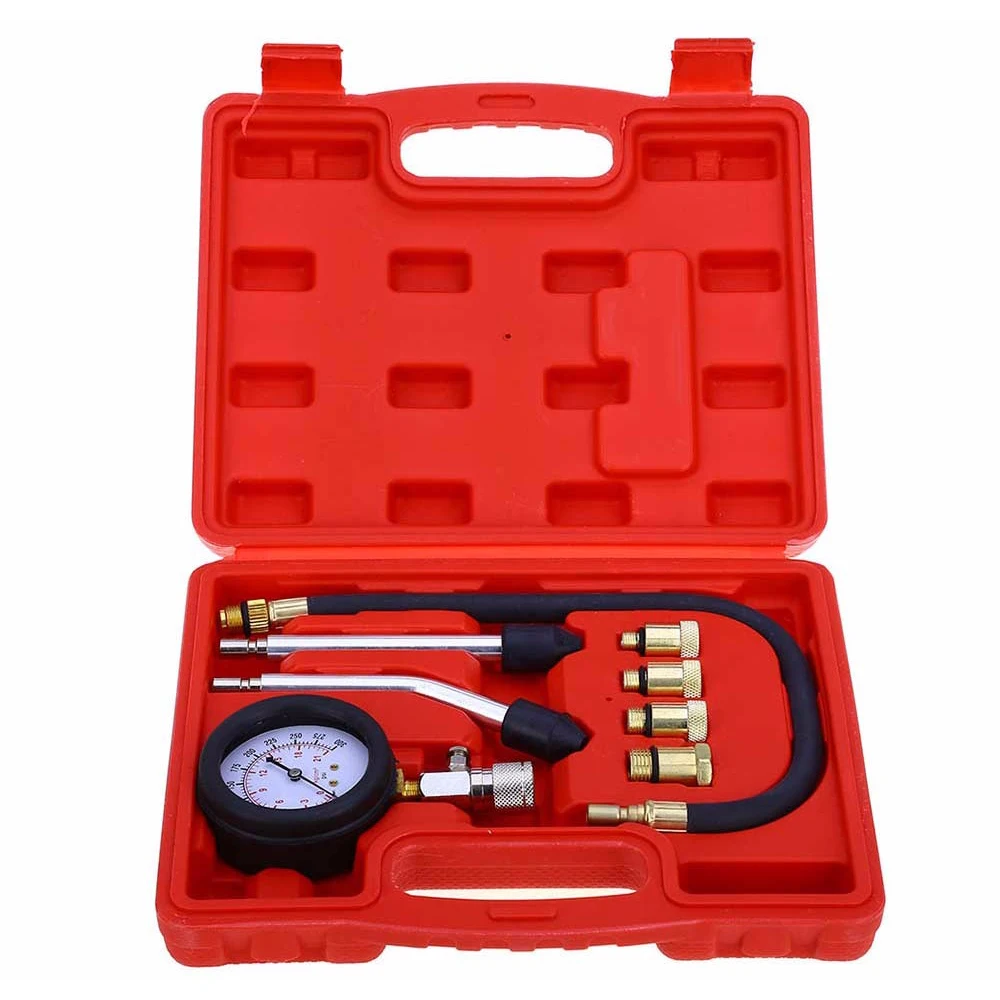Petrol Gas Engine Cylinder Compressor Gauge Meter Test Pressure Compression Tester Leakage Diagnostic Car Garage Repair Tool
Petrol Gas Engine Cylinder Compressor Gauge Meter Test Pressure Compression Tester Leakage Diagnostic Car Garage Repair Tool