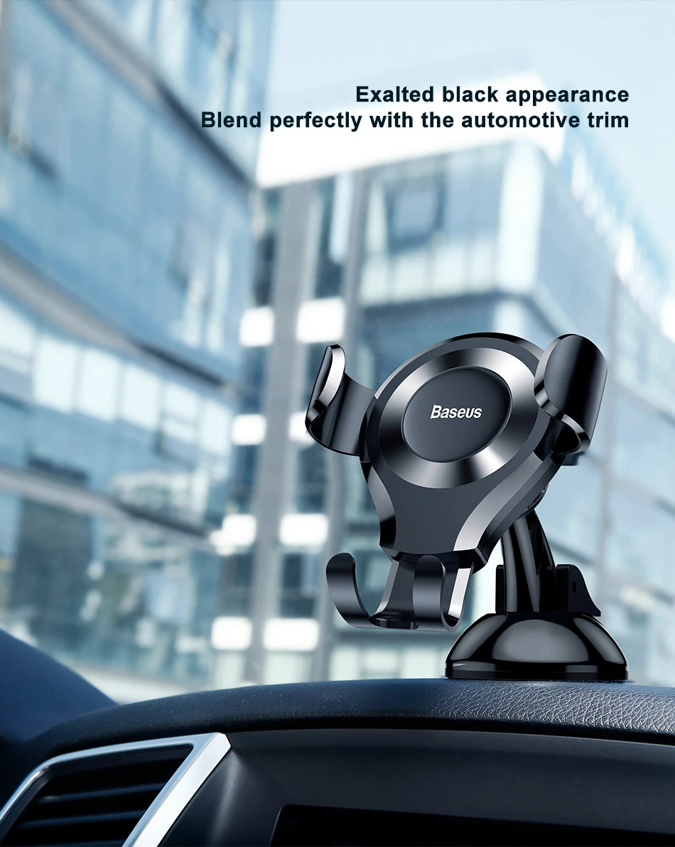 Baseus Universal Gravity Car Phone Holder Windshield Car Holder
