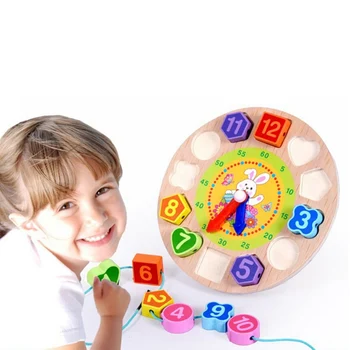 1 Pc Wood Digital Geometry Clock Wooden Blocks Toys for Children Educational toy brinquedos menino wooden toys for baby boy girl 
1 Pc Wood Digital Geometry Clock Wooden Blocks Toys for Children Educational toy brinquedos menino wooden toys for baby boy girl