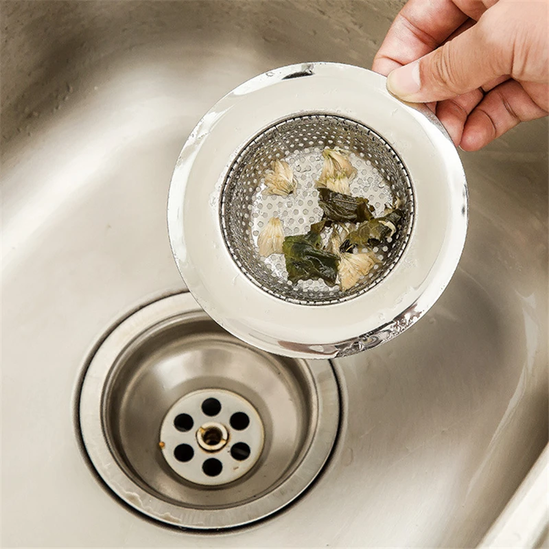 1 pcs Stainless Steel Sink Strainer Different Size Suitable for Kitchen Sink Bathroom and Floor Drain Multi-function Sink Filter
1 pcs Stainless Steel Sink Strainer Different Size Suitable for Kitchen Sink Bathroom and Floor Drain Multi-function Sink Filter