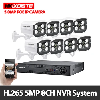8ch 5MP POE Kit H.265 System CCTV Security Up to16ch NVR Outdoor Waterproof IP Camera Surveillance Alarm Video P2P HKIXDISTE
8ch 5MP POE Kit H.265 System CCTV Security Up to16ch NVR Outdoor Waterproof IP Camera Surveillance Alarm Video P2P HKIXDISTE