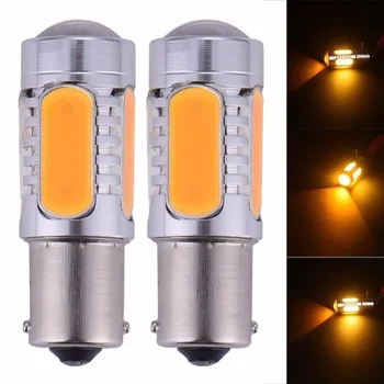 New Universal COB LED 1156py Py21w Bau15s Bulbs Stop Lamp Turn Signal Amber Yellow Fog Driving Auto Brake Backup Light Lamps
New Universal COB LED 1156py Py21w Bau15s Bulbs Stop Lamp Turn Signal Amber Yellow Fog Driving Auto Brake Backup Light Lamps
