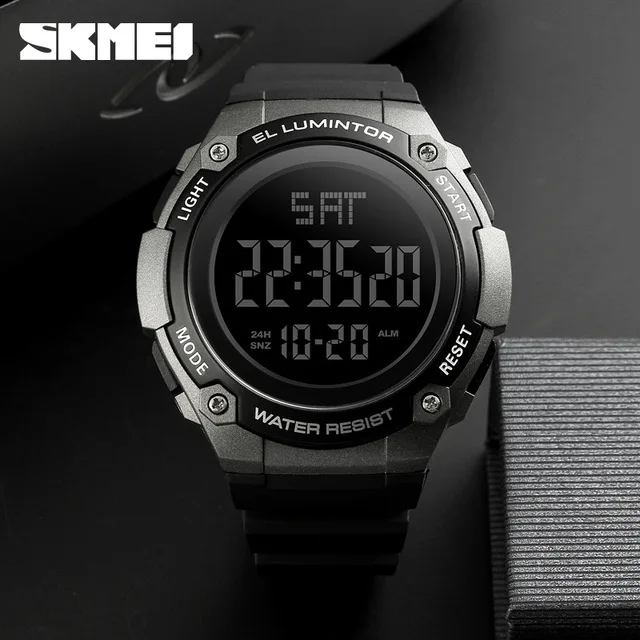 SKMEI 1346 Analog Digital Watch Men Waterproof Backlight Mens Watches Clock Sports Wristwatch Male Sportwatch Relogio Masculino
SKMEI 1346 Analog Digital Watch Men Waterproof Backlight Mens Watches Clock Sports Wristwatch Male Sportwatch Relogio Masculino