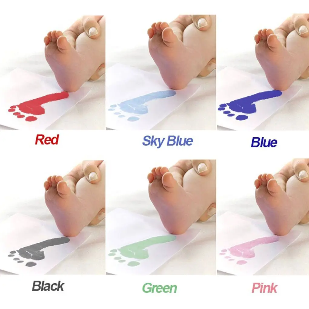 Hot Sale Baby Infant Non-Toxic Baby Handprint Footprint Imprint Inkpad Casting Parent-child Hand Inkpad Fingerprint Watermark
Hot Sale Baby Infant Non-Toxic Baby Handprint Footprint Imprint Inkpad Casting Parent-child Hand Inkpad Fingerprint Watermark