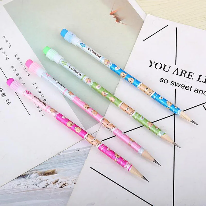 12Pcs/Pack New Arrival Cartoon Wooden Pencils with Eraser Kawaii Cute Bear Animals Office Pencil School Stationery Gift
12Pcs/Pack New Arrival Cartoon Wooden Pencils with Eraser Kawaii Cute Bear Animals Office Pencil School Stationery Gift