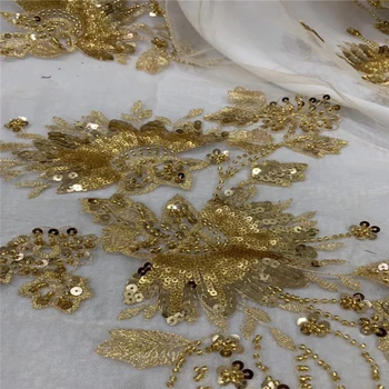 Tollola Gold Sequins African Laces Fabrics Embroidered African French Lace Fabric Elegant African French Net Mesh Lace Fabric
Tollola Gold Sequins African Laces Fabrics Embroidered African French Lace Fabric Elegant African French Net Mesh Lace Fabric