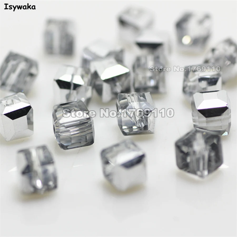 Isywaka 100pcs Half Silver Color Square 6mm Austria Crystal Beads charm Glass Beads Loose Spacer Bead for DIY Jewelry Making
Isywaka 100pcs Half Silver Color Square 6mm Austria Crystal Beads charm Glass Beads Loose Spacer Bead for DIY Jewelry Making