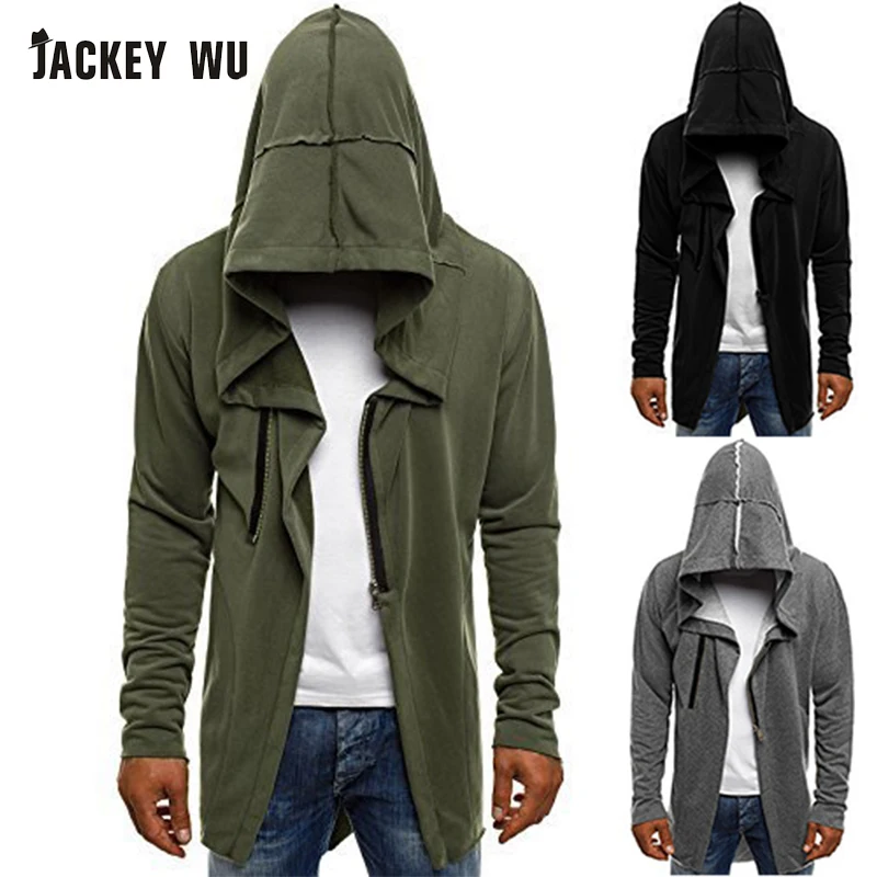 JACKEYWU Sweatshirts Men Winter Fashion Long Section Men Cloak Hoodie Sweatshirts Zip Cardigan Large Size Black Tracksuit
JACKEYWU Sweatshirts Men Winter Fashion Long Section Men Cloak Hoodie Sweatshirts Zip Cardigan Large Size Black Tracksuit