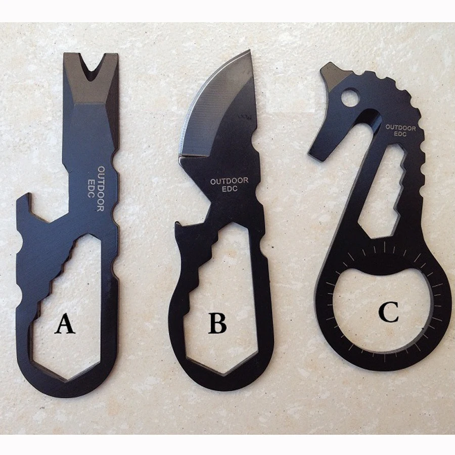 Outdoor camping EDC Mini multi-tool knife Hippocampus crowbar opener Multi-function screwdriver gear Pocket gadget FW074
Outdoor camping EDC Mini multi-tool knife Hippocampus crowbar opener Multi-function screwdriver gear Pocket gadget FW074