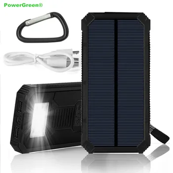 PowerGreen Solar Power Charger 15000mAh Solar Power Bank Mini Solar Panel Battery Backup for Emergency Outdoor Using
PowerGreen Solar Power Charger 15000mAh Solar Power Bank Mini Solar Panel Battery Backup for Emergency Outdoor Using
