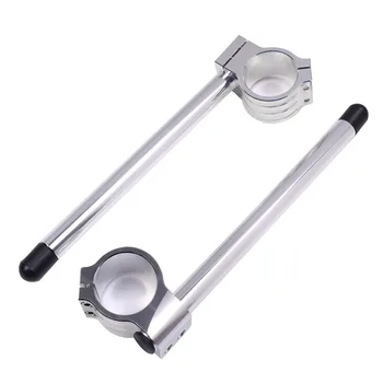 Universal CNC Racing Adjustable 31/32/33/35/36/37/39/41/43/50/51/mm Clip On Ons Clipon Fork Handlebars Cafe Racer Silver
Universal CNC Racing Adjustable 31/32/33/35/36/37/39/41/43/50/51/mm Clip On Ons Clipon Fork Handlebars Cafe Racer Silver