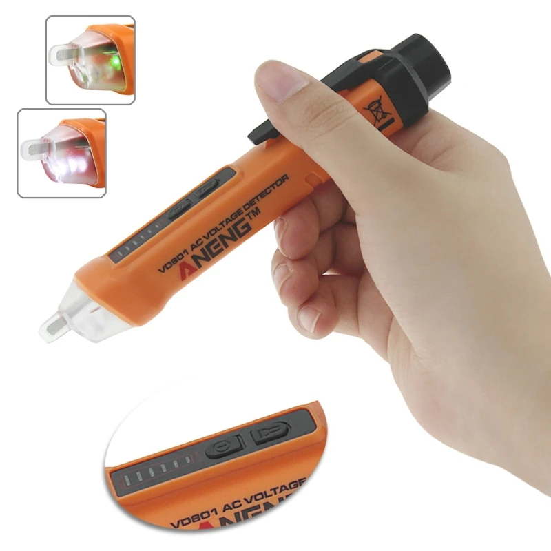 ANENG VD801 Test Pen Electrical Tester AC 12V -1000V Digital multimeter capacitor tester automotive electrical testers be true
ANENG VD801 Test Pen Electrical Tester AC 12V -1000V Digital multimeter capacitor tester automotive electrical testers be true