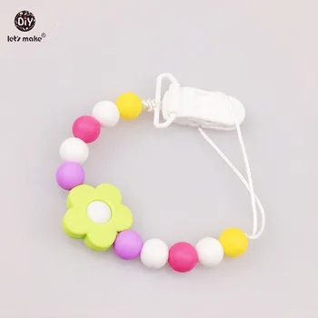 Let's make Baby White Plastic Pacifier Clip Floret 3pcs Teething Accessories DIY Crafts Silicone s Materials Baby Teether
Let's make Baby White Plastic Pacifier Clip Floret 3pcs Teething Accessories DIY Crafts Silicone s Materials Baby Teether