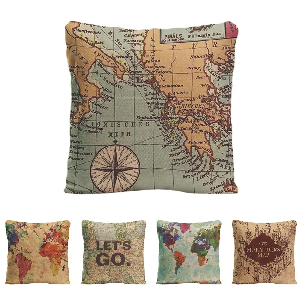 Colorful World Map Cushion Cover Decorative Pillow For Sofa Car Covers Navigation Chart Pillow Case Linen Home Decor Pillowcase
Colorful World Map Cushion Cover Decorative Pillow For Sofa Car Covers Navigation Chart Pillow Case Linen Home Decor Pillowcase