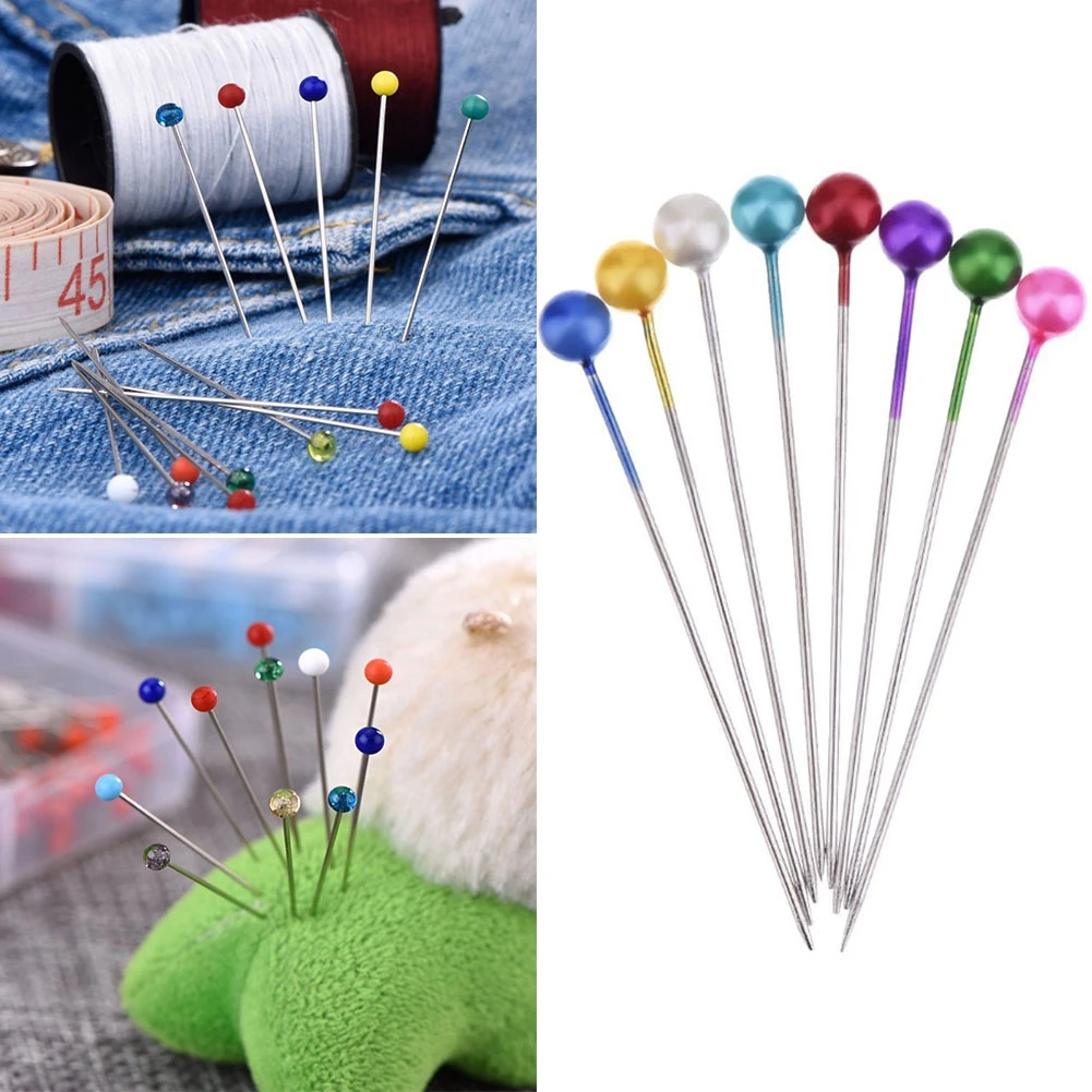 100/200PCS Round Head Clothing Pin Mix Color Dressmaking Wedding Corsage Florists Sewing Pins DIY Decoration Crafts
100/200PCS Round Head Clothing Pin Mix Color Dressmaking Wedding Corsage Florists Sewing Pins DIY Decoration Crafts