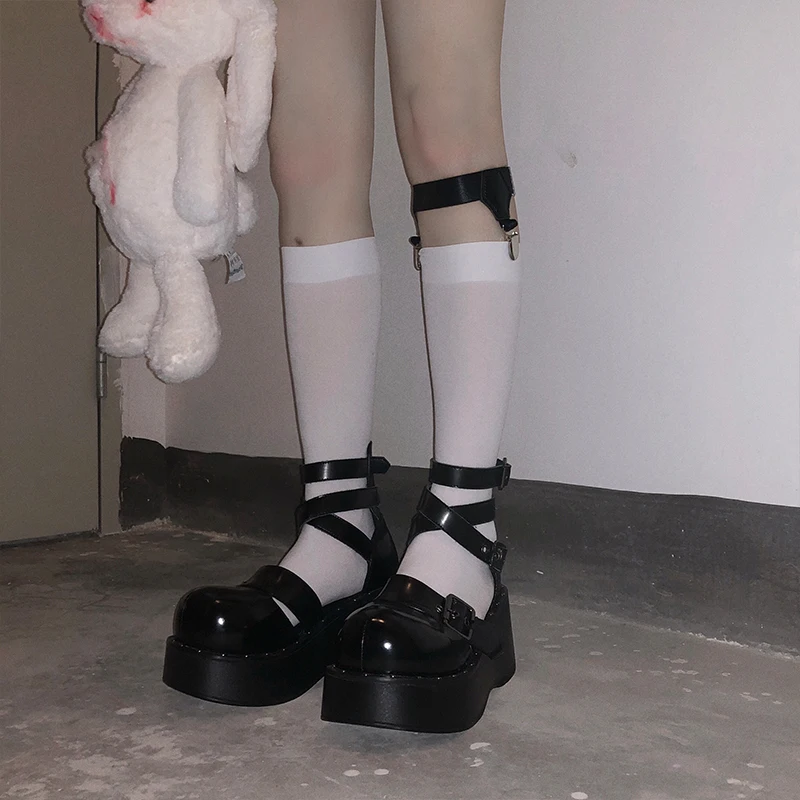 New 1 Pair Women Black White Leg Sock Brand New Casual Thigh High Punk Style Wind Sport hosiery harajuku Breatheable leg wraps
New 1 Pair Women Black White Leg Sock Brand New Casual Thigh High Punk Style Wind Sport hosiery harajuku Breatheable leg wraps
