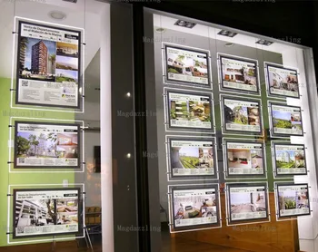 LED Window Light Pocket Illuminated Light Panel Estate Agent Display A3 Double Sided Magnetic Acrylic Frame Light Box
LED Window Light Pocket Illuminated Light Panel Estate Agent Display A3 Double Sided Magnetic Acrylic Frame Light Box