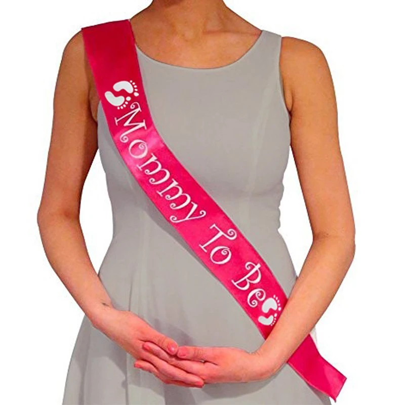Hot Pink Footprint Mommy To Be Satin Ribbon Sash Baby Girl Baby Shower Party Decoration Pregnant Mom To Be favor gifts
Hot Pink Footprint Mommy To Be Satin Ribbon Sash Baby Girl Baby Shower Party Decoration Pregnant Mom To Be favor gifts