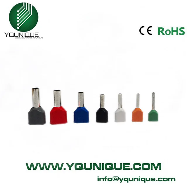2*0.75mm2 2*1.0mm2 2*2.5mm2 Ferrules Wire Dual Cord End Terminal Bootlace Ferrules H-10mm
2*0.75mm2 2*1.0mm2 2*2.5mm2 Ferrules Wire Dual Cord End Terminal Bootlace Ferrules H-10mm