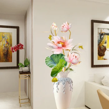 Chinese Lotus 3D Stereo Wall Painting Bedroom Warm Entrance Passage Wall Decoration Wall Paper Self-adhesive
Chinese Lotus 3D Stereo Wall Painting Bedroom Warm Entrance Passage Wall Decoration Wall Paper Self-adhesive