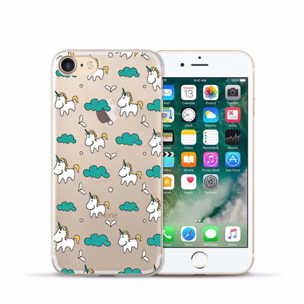 Arvin Case FOR Iphone 6s Soft Clear Protective TPU Back Cover FOR 5 5S 6 sPlus X XS Max XR Painting Silicon Cover FOR Iphone 7 (3)