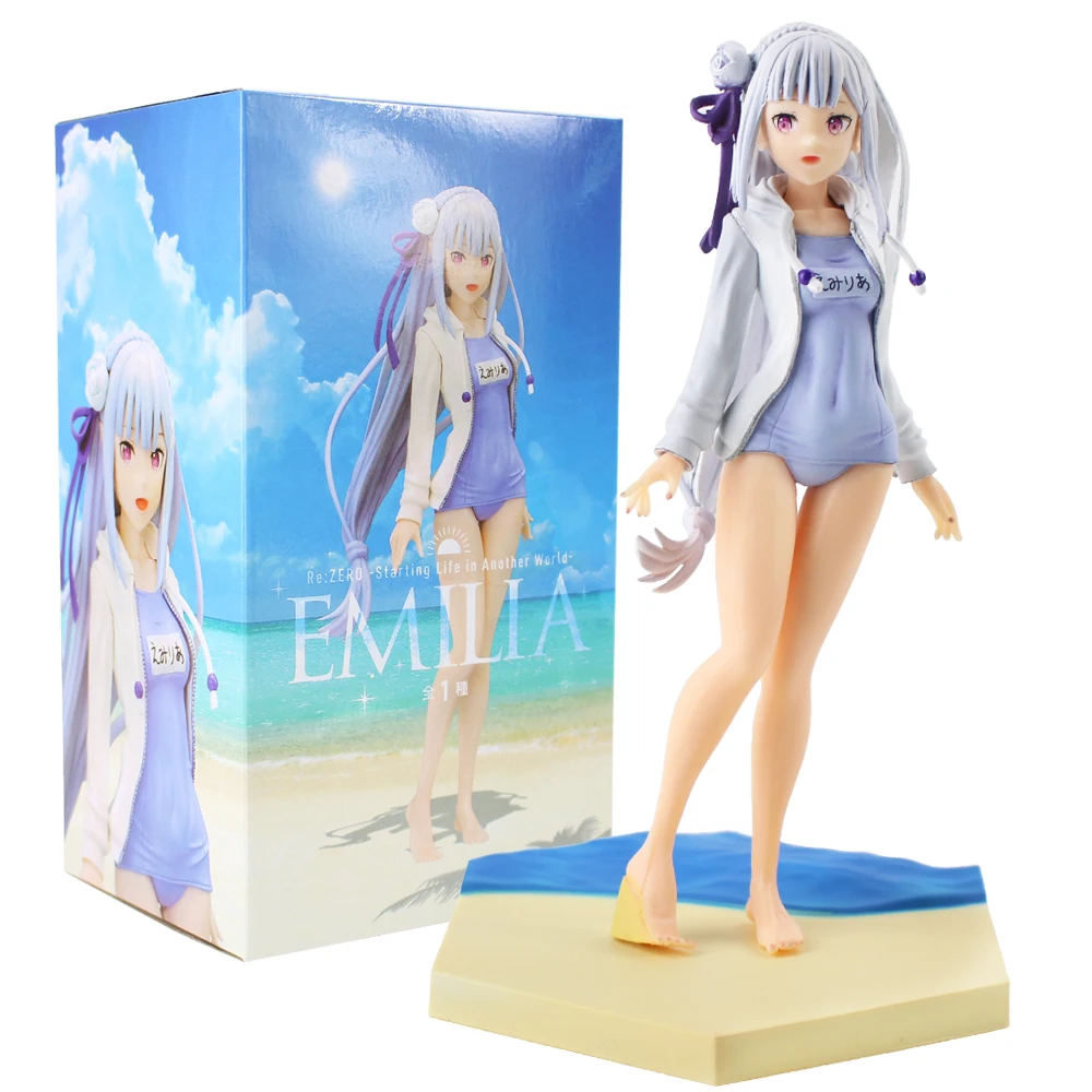 19cm Life in a different world from zero Emilia Sexy Swimsuit PVC Action Figures Anime Figure Collectible Model Toy
19cm Life in a different world from zero Emilia Sexy Swimsuit PVC Action Figures Anime Figure Collectible Model Toy