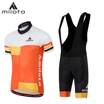 MILOTO 2019 Cycling Summer Cycling Clothing set Bike Clothing/Breathable Quick Dry Men Bicycle Wear Short Sleeve Cycling Jerseys
MILOTO 2019 Cycling Summer Cycling Clothing set Bike Clothing/Breathable Quick Dry Men Bicycle Wear Short Sleeve Cycling Jerseys