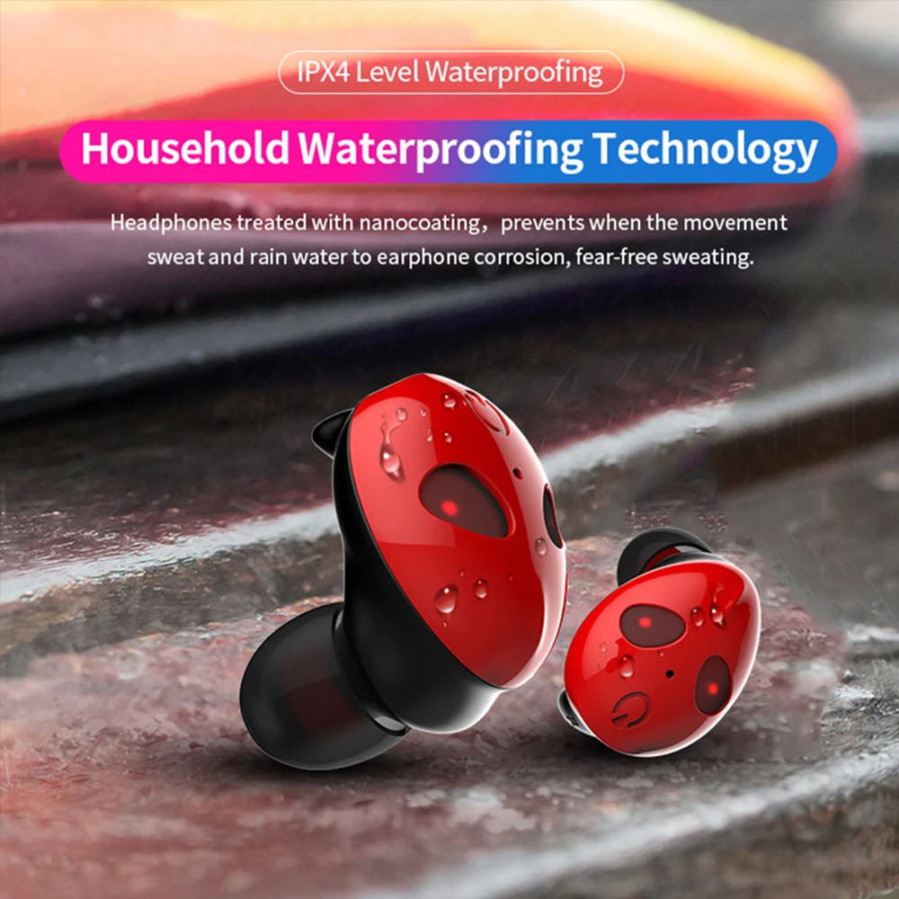 2019 New True wireless Bluetooth 5.0 headset TWS noise reduction HIFI Alien-Shaped IPX4 Waterproof Touch control sports earphone
2019 New True wireless Bluetooth 5.0 headset TWS noise reduction HIFI Alien-Shaped IPX4 Waterproof Touch control sports earphone