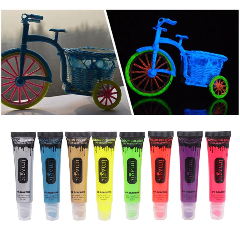 IMAGIC Neon Color Face Body Painting Makeup Party Flash Temporary Tattoo Shining Glow In Dark Paint Fluorescent Oil #249633
IMAGIC Neon Color Face Body Painting Makeup Party Flash Temporary Tattoo Shining Glow In Dark Paint Fluorescent Oil #249633