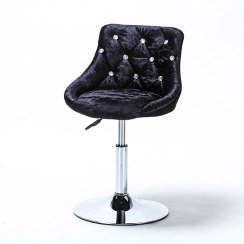 B Bar stool modern minimalist bar chair lift rotating backrest chair home high stool bar nails stool
B Bar stool modern minimalist bar chair lift rotating backrest chair home high stool bar nails stool