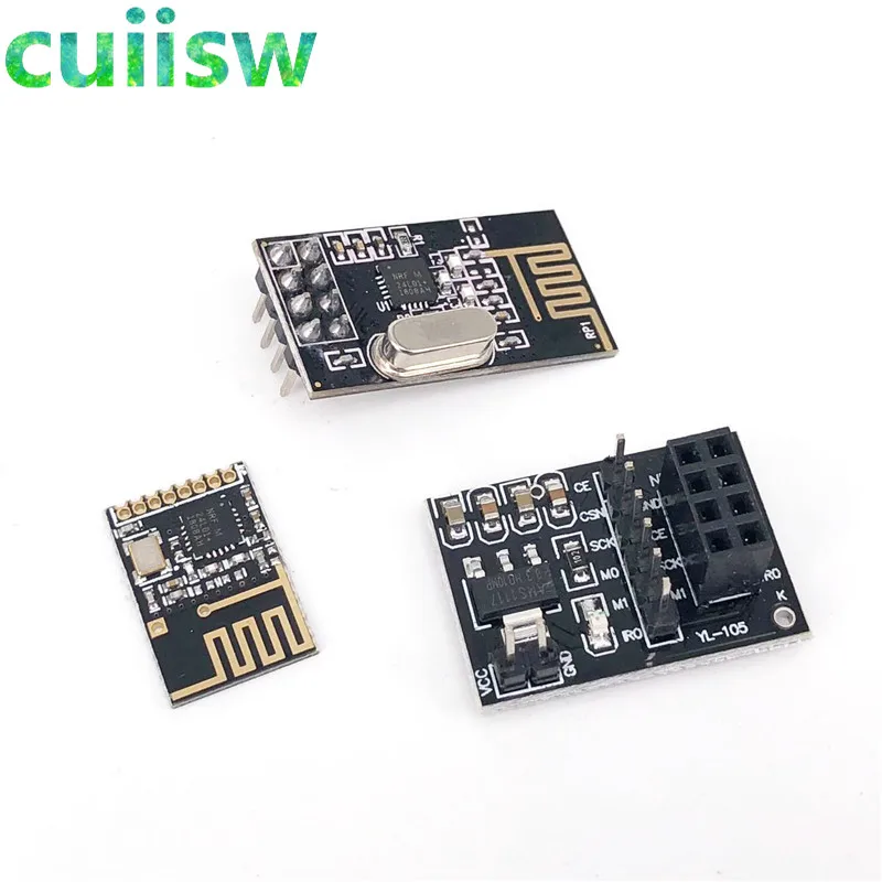 NRF24L01+ wireless data transmission module 2.4G / the NRF24L01 upgrade version 2Mbit/s NRF24L01 Socket Adapter plate Board
NRF24L01+ wireless data transmission module 2.4G / the NRF24L01 upgrade version 2Mbit/s NRF24L01 Socket Adapter plate Board