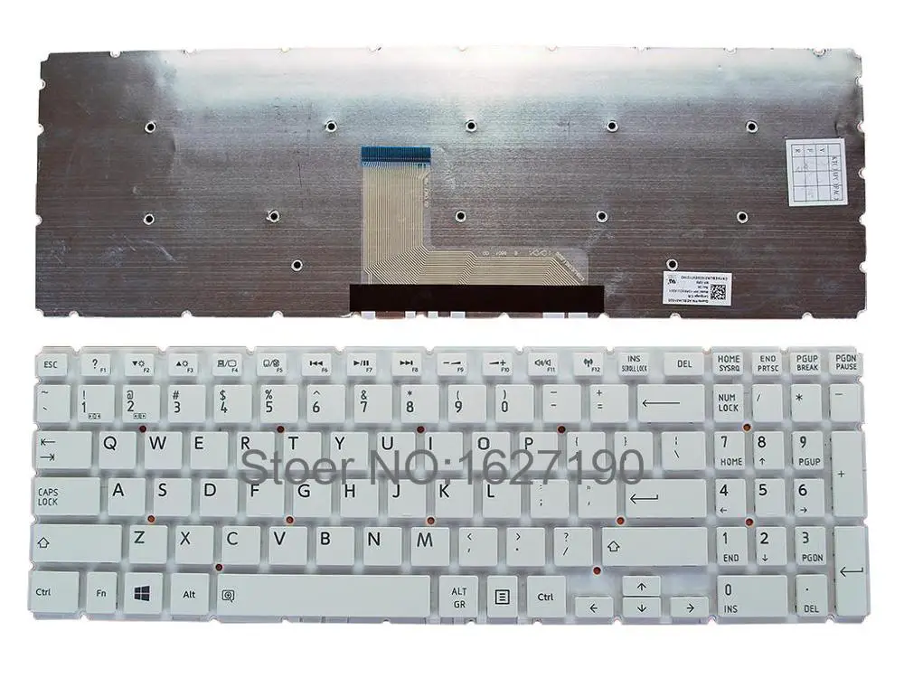 US Keyboard For TOSHIBA Satellite L50-B S50-B L50D-B L50T-B L50DT-B L55(D)-B S55-B S55T-B S55D-B WHITE Without FRAME Win8
US Keyboard For TOSHIBA Satellite L50-B S50-B L50D-B L50T-B L50DT-B L55(D)-B S55-B S55T-B S55D-B WHITE Without FRAME Win8