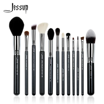 Jessup 12Pcs High Quality Pro Makeup Brush Set Kabuki Foundation Contour EyeShader Blend Brow Powder Make Up Brushes Tool T128
Jessup 12Pcs High Quality Pro Makeup Brush Set Kabuki Foundation Contour EyeShader Blend Brow Powder Make Up Brushes Tool T128